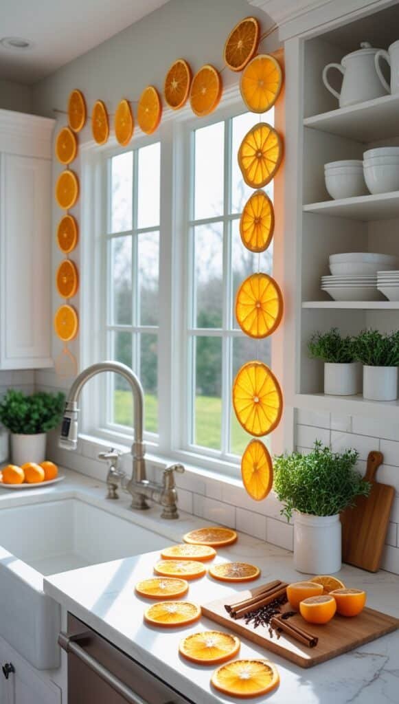 Orange Slice Garland