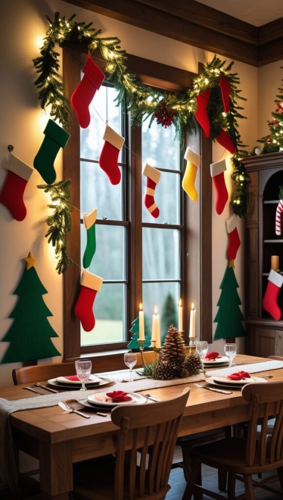 DIY Felt Christmas Garland