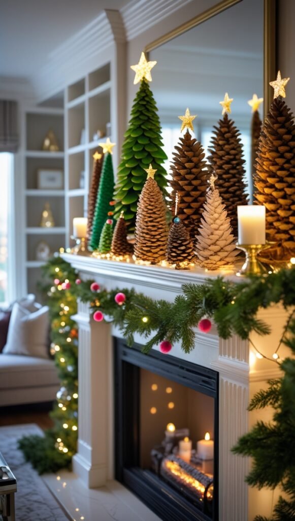 Pinecone Christmas Trees